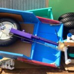 The carts come in boxes to be assembled on site. Each cart comes with the tools to be assembled and repaired when necessary.