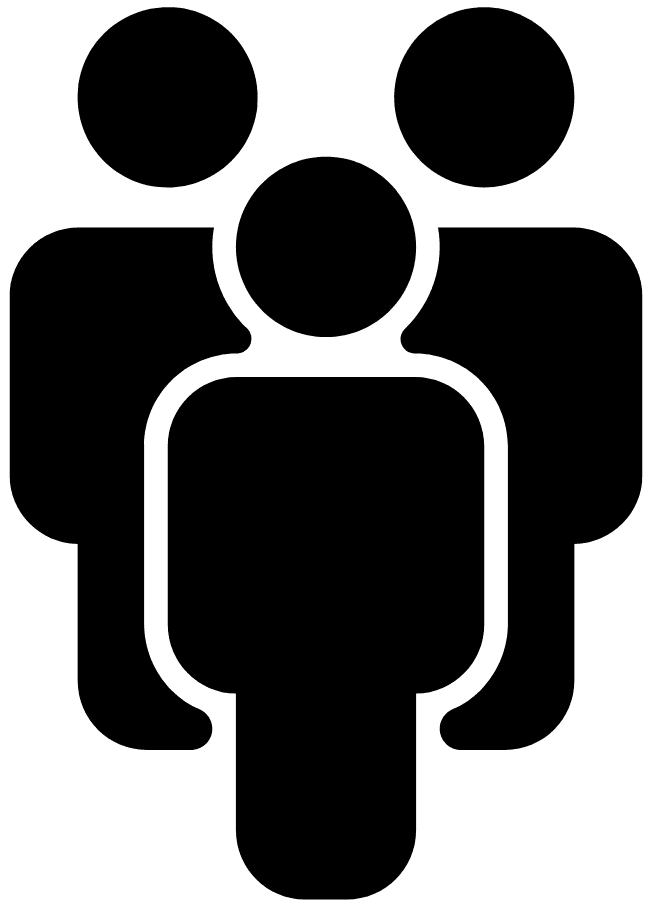 Graphic image of a group of people with "our stories" in words below.